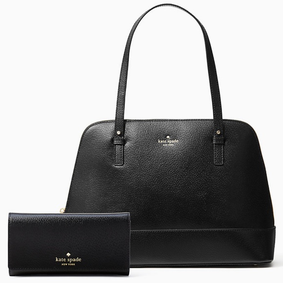 kate spade Handbags - *NEW* Kate Spade Black Purse and Wallet Set